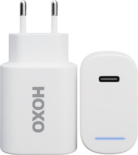 20W USB C Adapter - USB C Oplader - Snellader - LED Indicator - Power Adapter 3.0 - GaN Fast Charging - Fast Charging - USB C