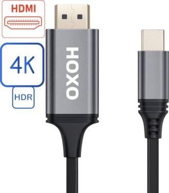 HDMI Kabel naar USB C - 2 Meter - 4K HDTV - HDR Dynamic Range - Snelle overdrachtssnelheid