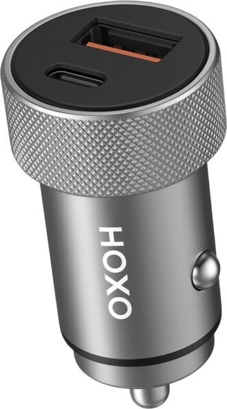 Mini Autolader 38W - USB C & USB A - Snellader met Power Delivery en Smart Chip - Sigarettenaansteker Oplader