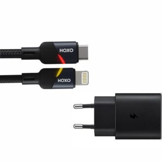 USB C Adapter met Kabel - Geschikt voor iPhone 14/13/12/11/X - 2 Meter Kabel - 25W Snellader - USB C Oplader