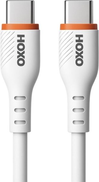 USB C Kabel 60W - USB C naar USB C - 1 Meter Kabel - 5A Snellader - Opladen & Synchroniseren - Snellaad Kabel