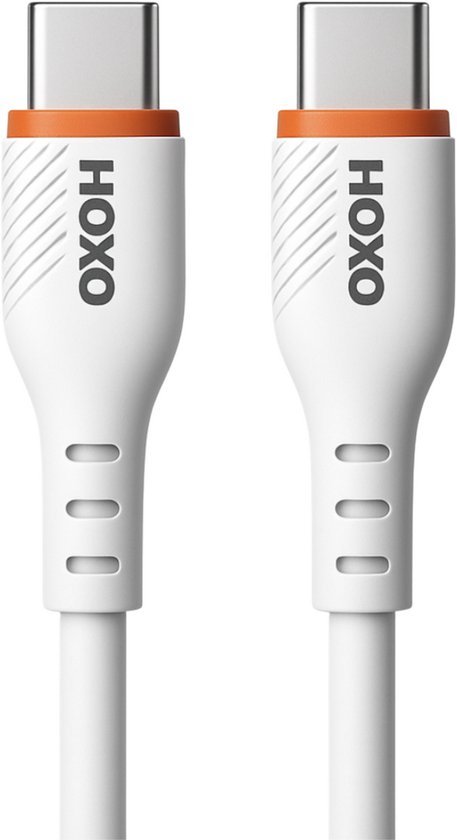 USB C Kabel 60W - USB C naar USB C - 1 Meter Kabel - 5A Snellader - Opladen & Synchroniseren - Snellaad Kabel