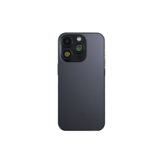 Complete Rear Housing with All Small Parts (no battery, no back camera) for iPhone 14 Pro Deep Purple (Compatible)