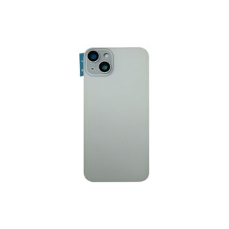 Complete Rear Housing with All Small Parts (no battery, no back camera) for iPhone 15 Plus Blue (Compatible)