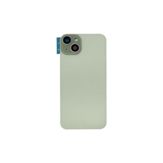 Complete Rear Housing with All Small Parts (no battery, no back camera) for iPhone 15 Plus Green (Compatible)