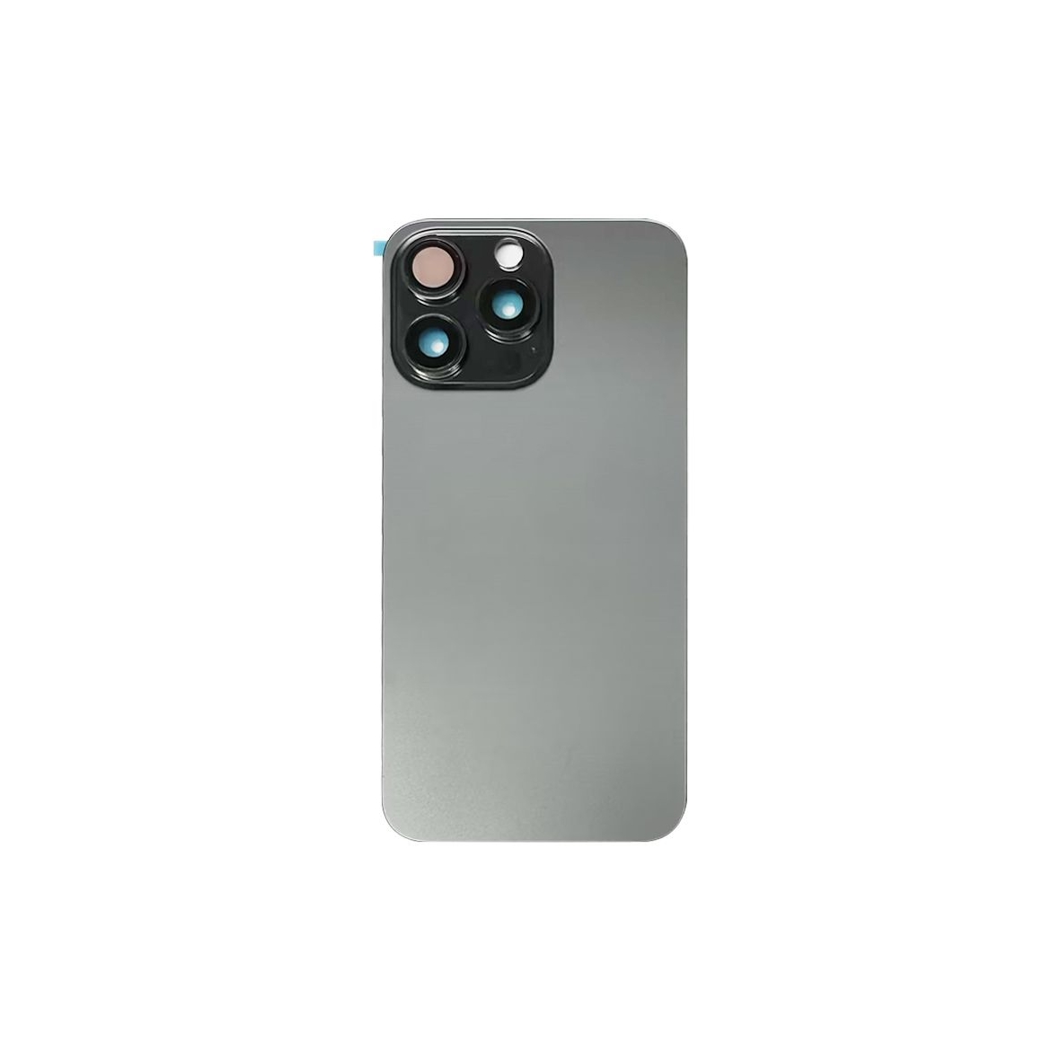 Back Cover for iPhone 15 Pro Max Black Titanium (Compatible)