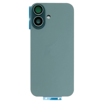 Complete Rear Housing with All Small Parts (no battery, no back camera) for iPhone 16 Teal (Compatible)