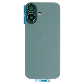 Complete Rear Housing with All Small Parts (no battery, no back camera) for iPhone 16 Plus Teal (Compatible)