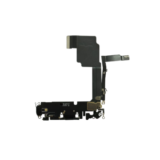 Charging Port for iPhone 15 Pro Black Titanium (Pulled)