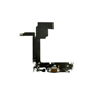 Charging Port for iPhone 15 Pro Max Black Titanium (Pulled)