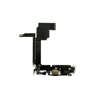 Charging Port for iPhone 15 Pro Max Natural Titanium (Pulled)