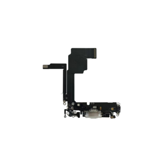 Charging Port for iPhone 15 Pro Natural Titanium (Pulled)