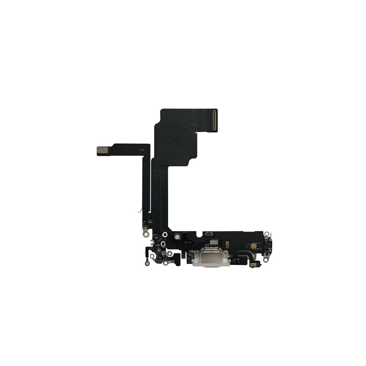 Charging Port for iPhone 15 Pro Natural Titanium (Pulled)