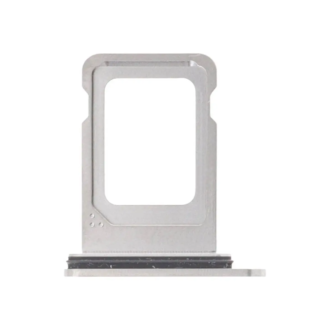 SIM Card Holder for iPhone 15 Pro / Pro Max White Titanium (Compatible)