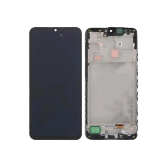 Display and Touchscreen With Frame for Samsung Galaxy A16 4G A165F Black (Service Pack)