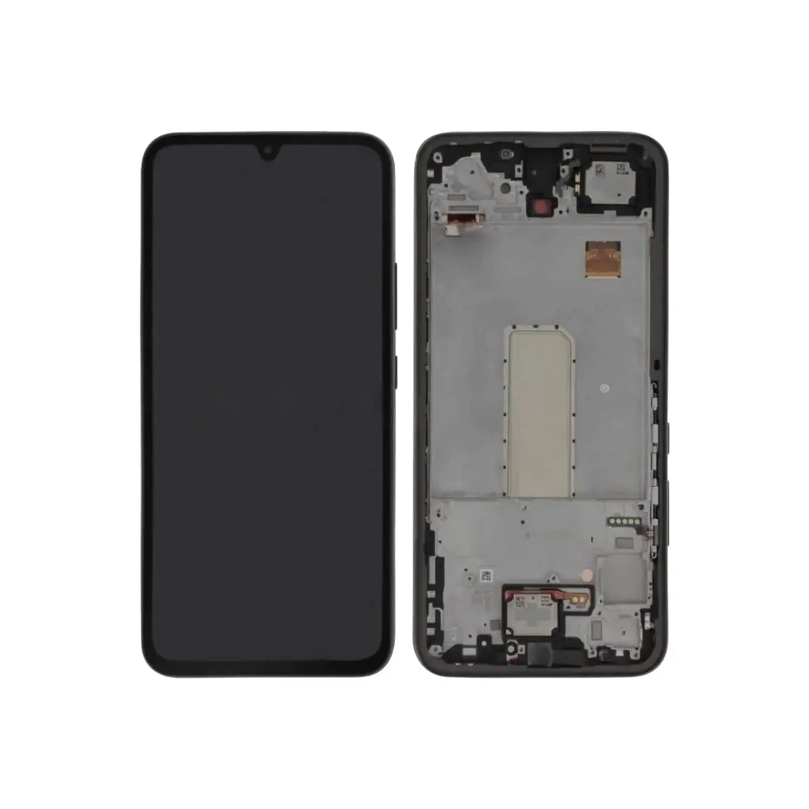 Display and Touchscreen With Frame for Samsung Galaxy A34 5G A346B Black (Service Pack)