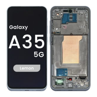 Display and Touchscreen With Frame for Samsung Galaxy A35 A356B Iceblue (Service Pack)