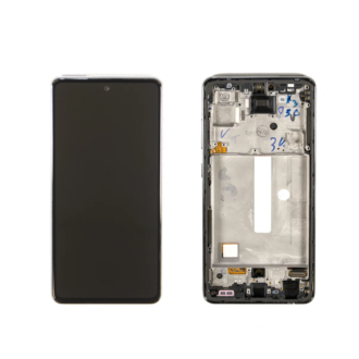 Display and Touchscreen With Frame for Samsung Galaxy A52 5G A526B / A52s A528B Purple (Soft OLED)