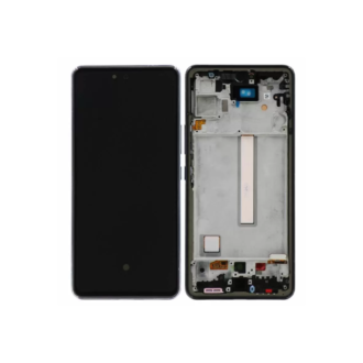 Display and Touchscreen With Frame for Samsung Galaxy A53 5G A536B Black (Service Pack)