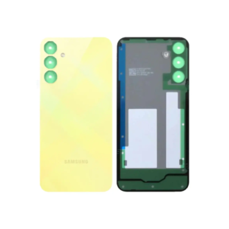 Back Cover for Samsung Galaxy A15 4G SM‑A155F Personality Yellow With Lens (Compatible)