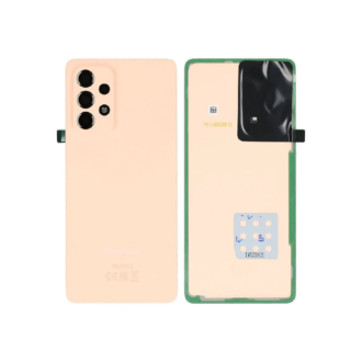 Back Cover for Samsung Galaxy A53 5G SM‑A536B Awesome Peach With Lens (Compatible)