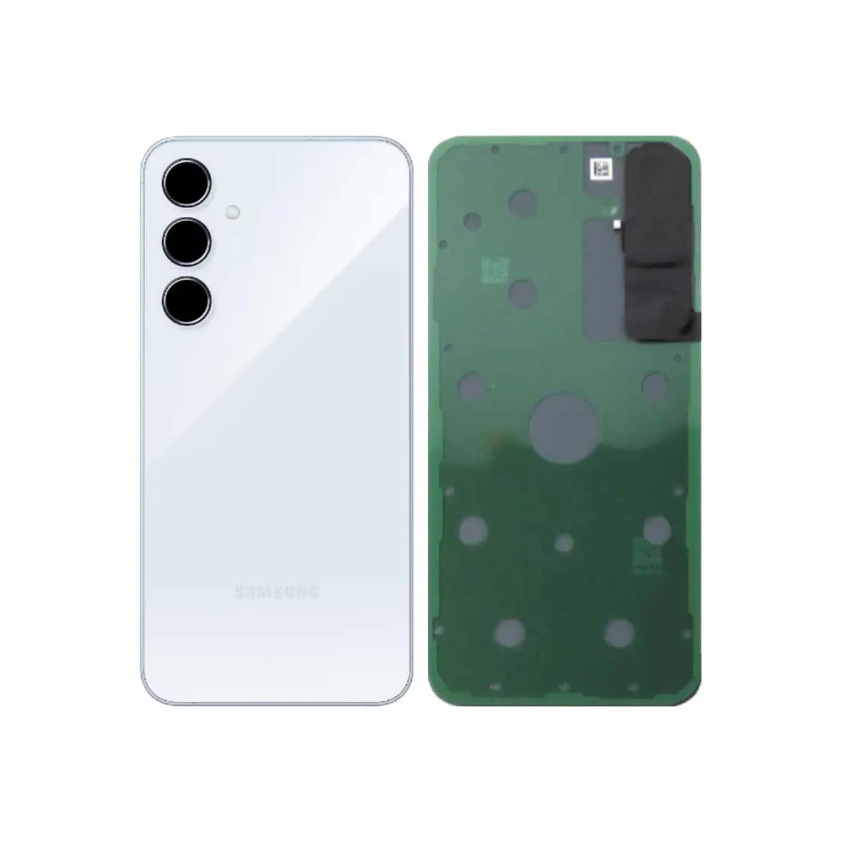 Back Cover for Samsung Galaxy A55 5G SM‑A556B Iceblue With Lens GH82‑34284B (Service Pack)