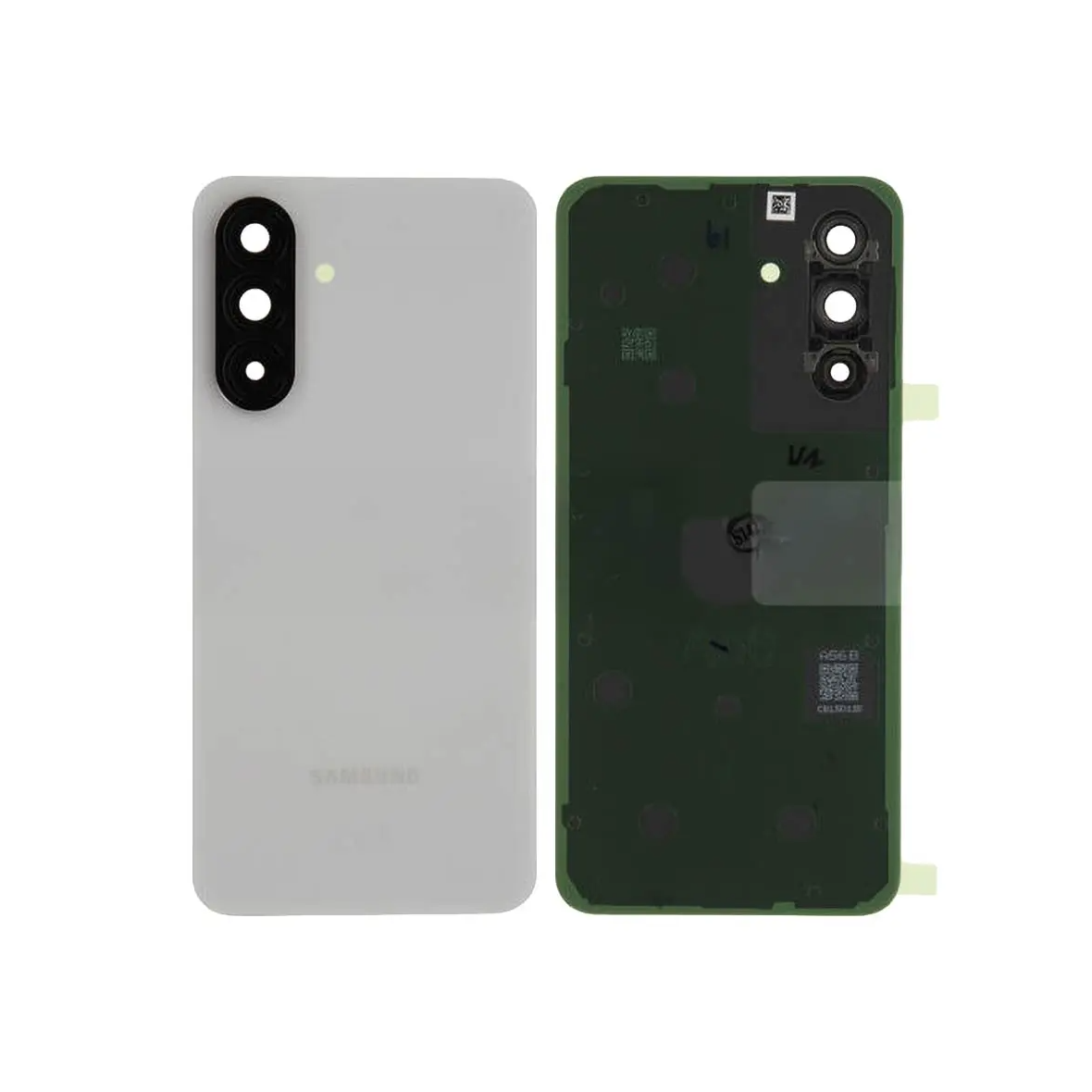 Back Cover for Samsung Galaxy A56 SM‑A566B Light Gray (Compatible)