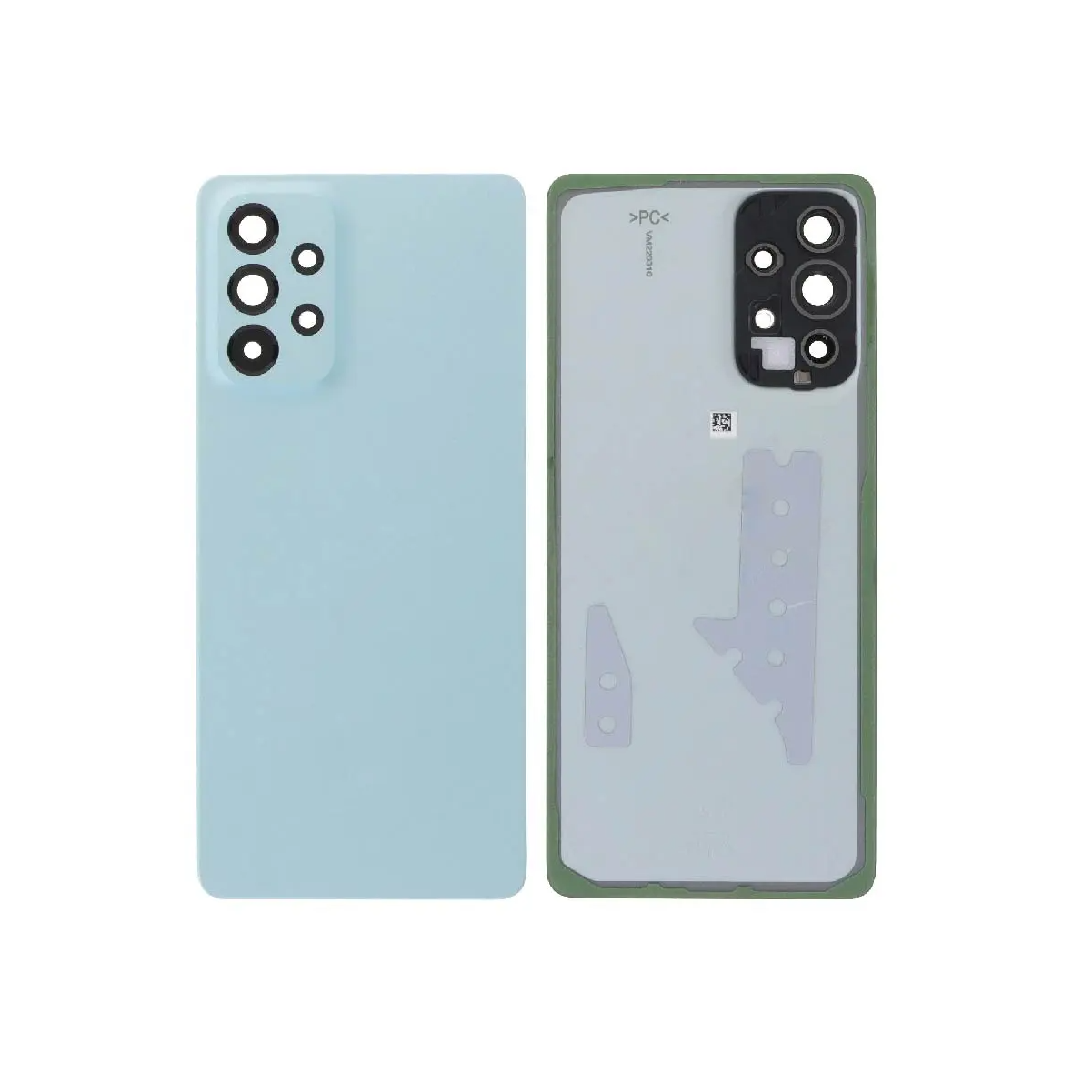 Back Cover for Samsung Galaxy A73 5G SM‑A736B Awesome Mint With Lens (Compatible)