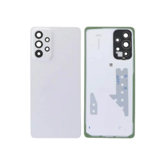 Back Cover for Samsung Galaxy A73 5G SM‑A736B Awesome White With Lens (Compatible)