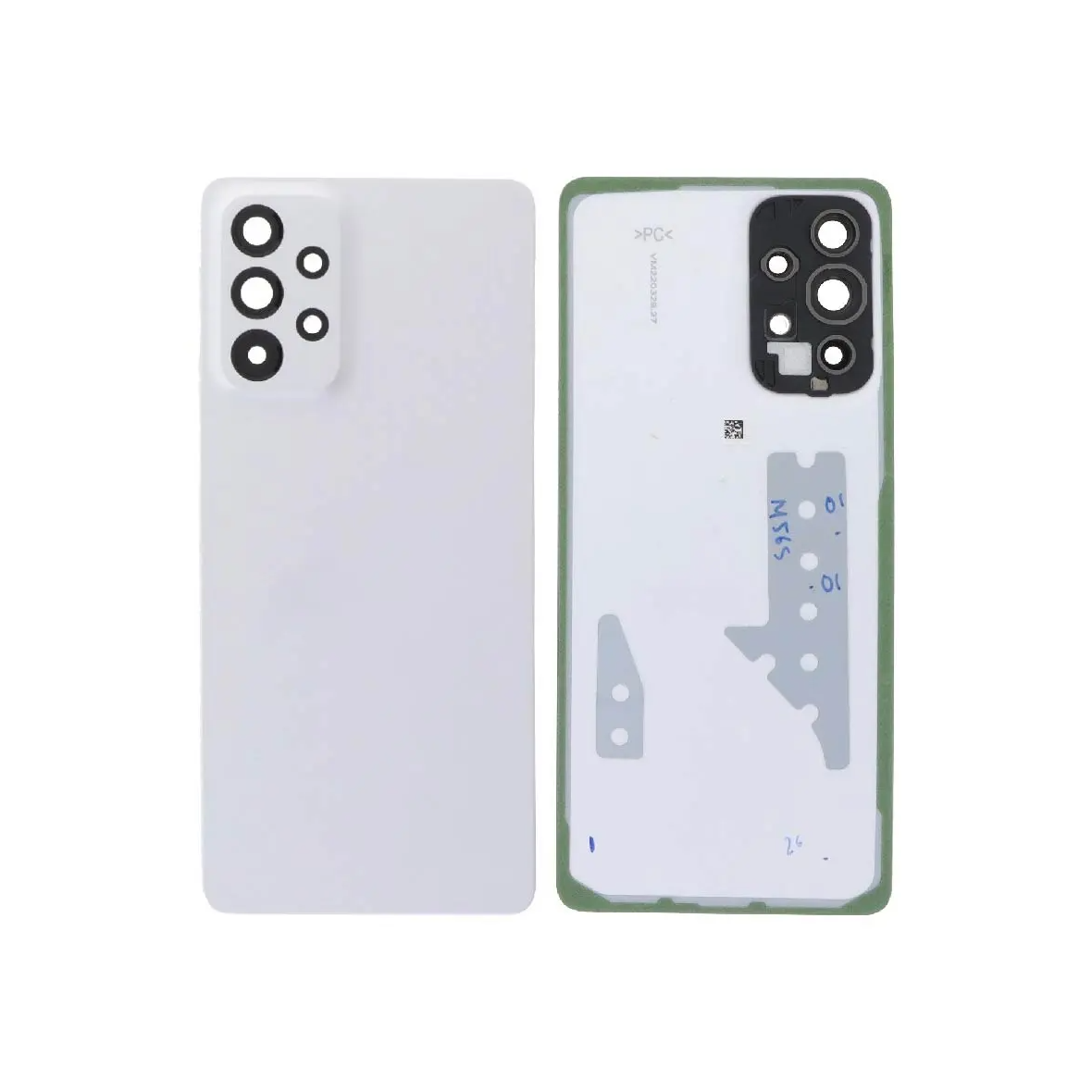 Back Cover for Samsung Galaxy A73 5G SM‑A736B Awesome White With Lens (Compatible)