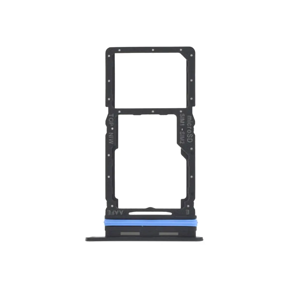 SIM + MicroSD Holder Blue Black for Samsung Galaxy A16 5G SM‑A166B (Compatible)