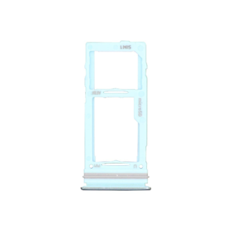 SIM + SD Card Holder Awesome Blue for Samsung Galaxy A52/A72 family (Compatible)