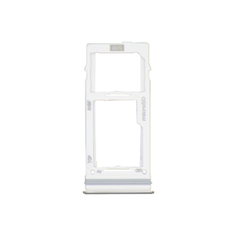 SIM + MicroSDXC Holder White for Samsung Galaxy A73 5G SM‑A736B (Compatible)