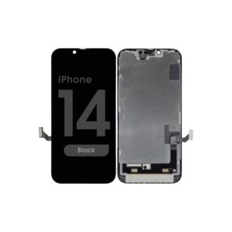 JK Display and Touchscreen for iPhone 14 (Soft OLED 120Hz)
